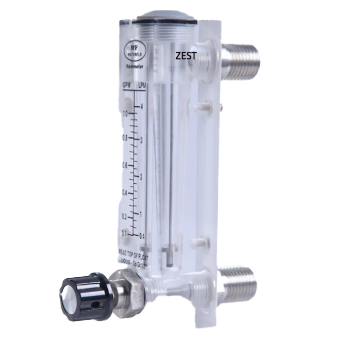 Panel Mounted Acrylic Rotameter