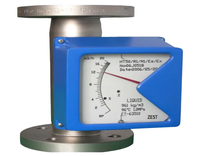 Metal Tube Rotameter Digital / Analog