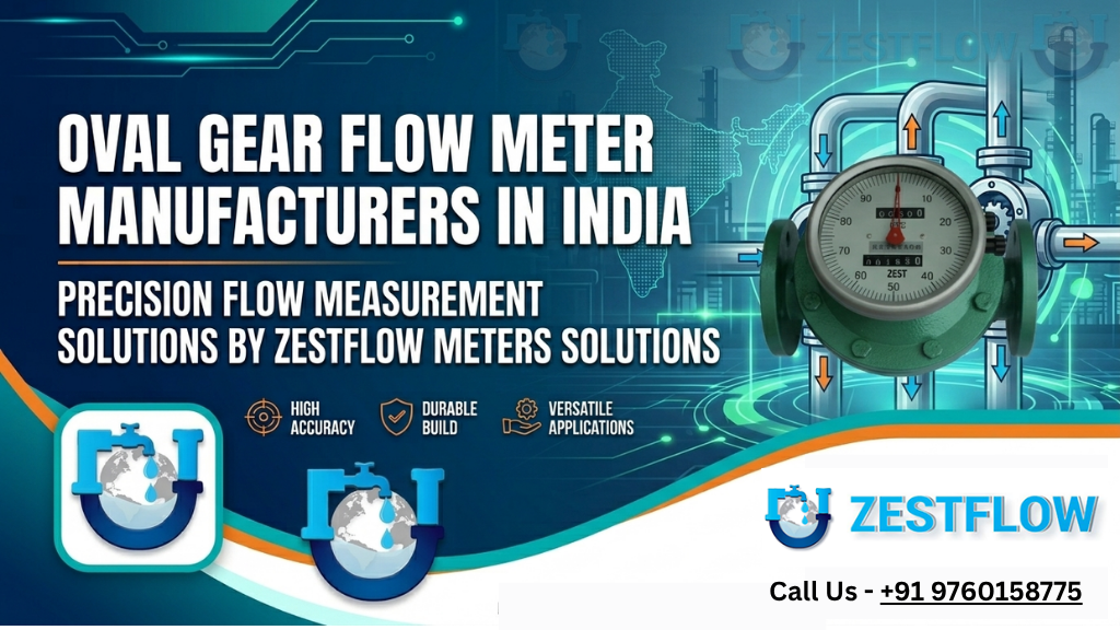 Oval Gear Flow Meter Manufacturers in India