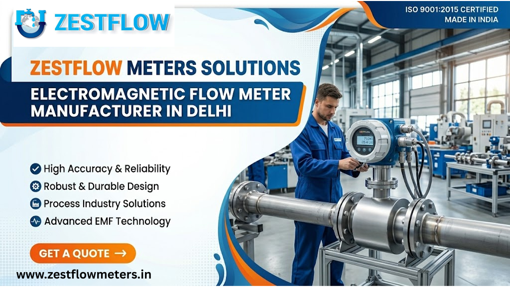 Electromagnetic Flow Meter Manufacturer in Delhi