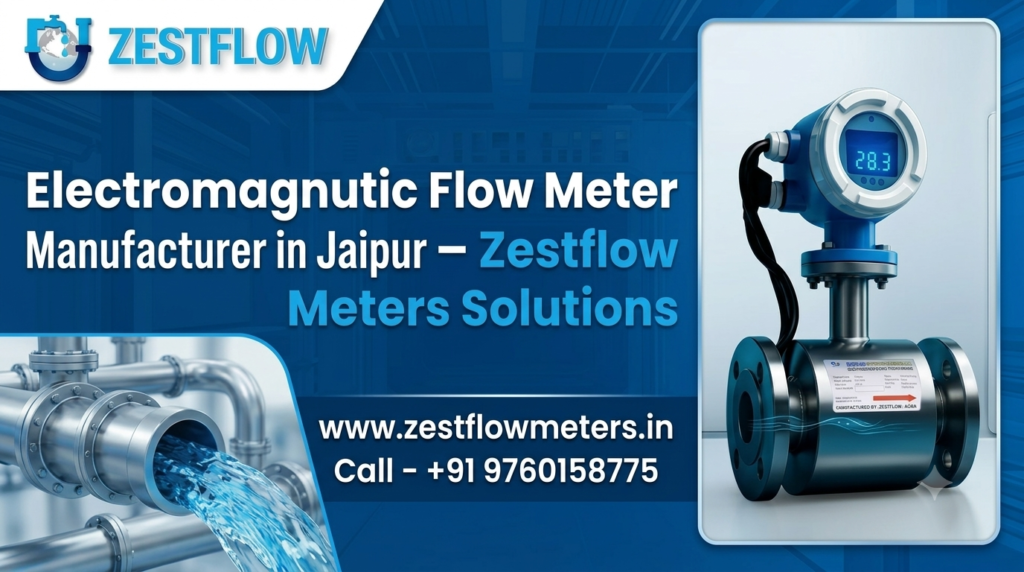 Electromagnetic Flow Meter Manufacturer in Jaipur
