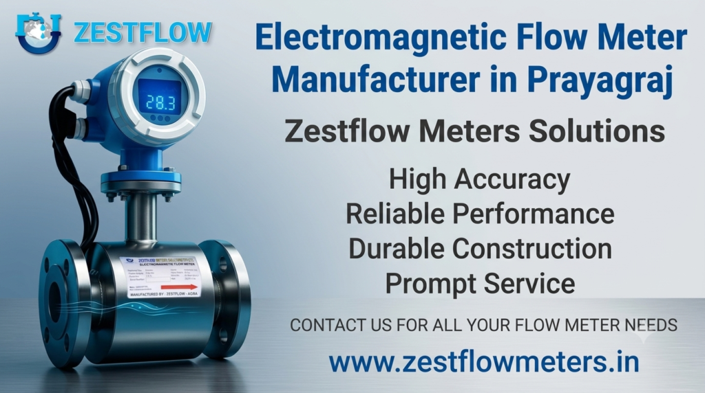 Electromagnetic Flow Meter Manufacturer in Prayagraj