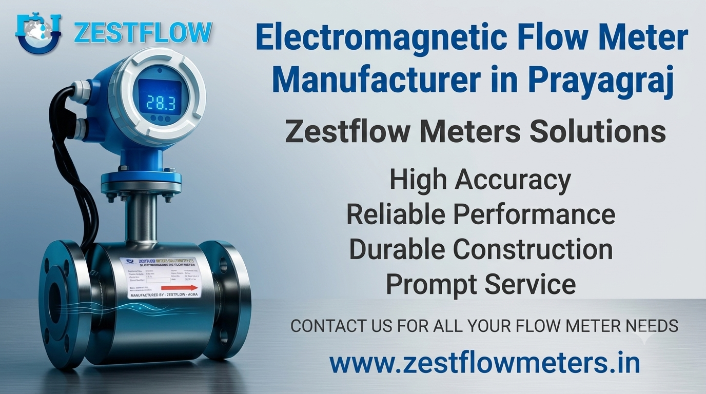 Electromagnetic Flow Meter Manufacturer in Prayagraj