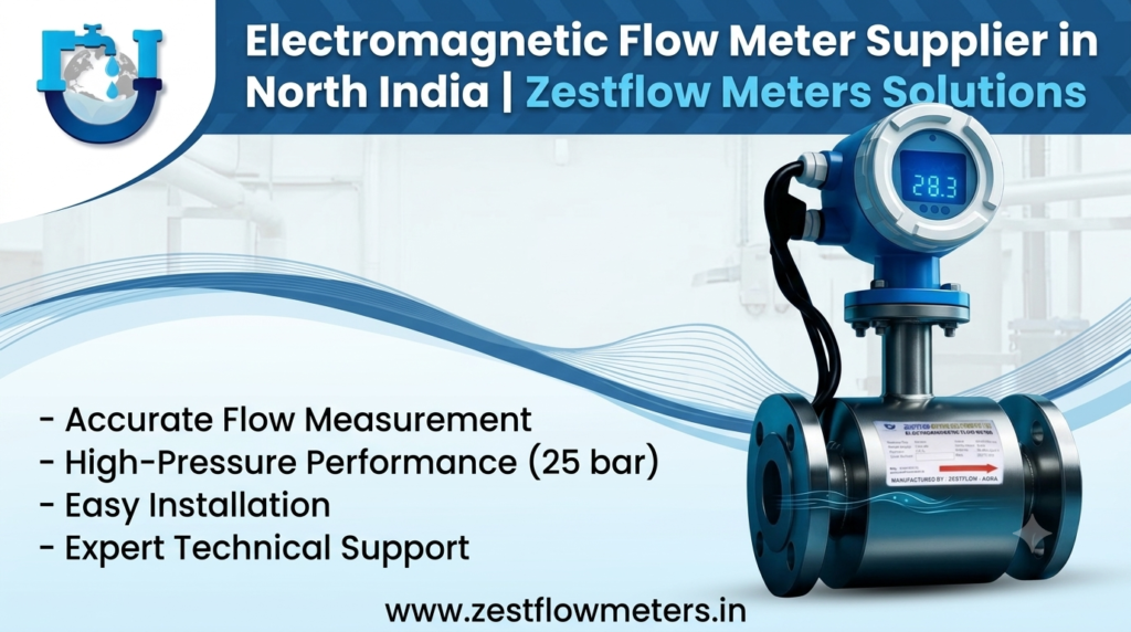 Electromagnetic Flow Meter Supplier in North India