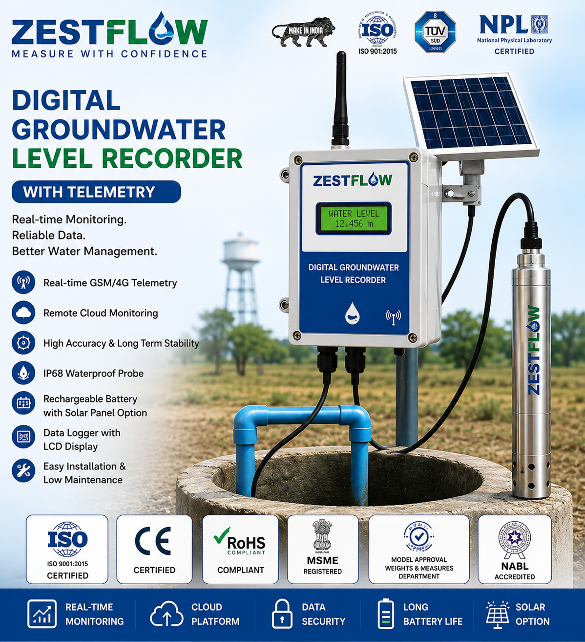 Digital GroundWater Level Recorder