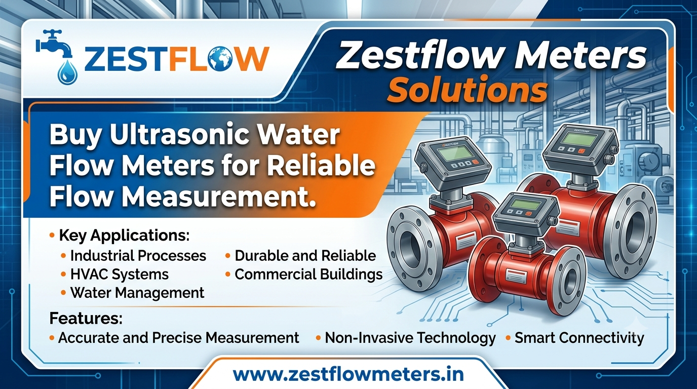 Ultrasonic Water Flow Meters