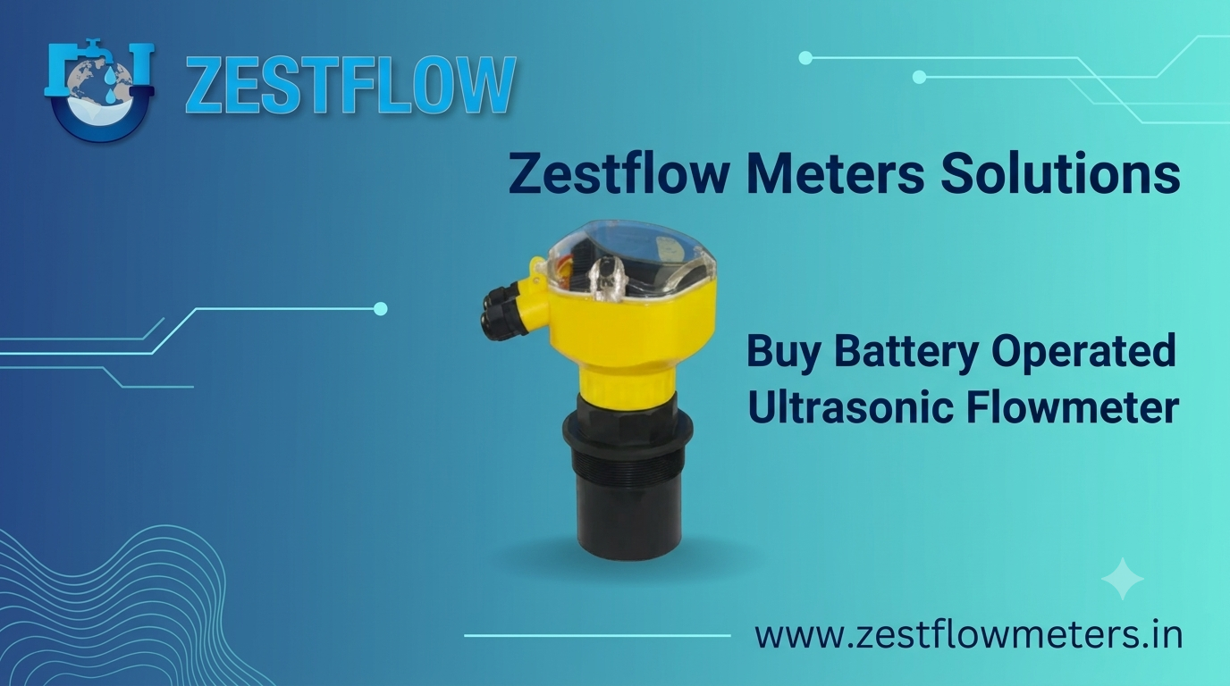 Battery Operated Ultrasonic Flowmeter